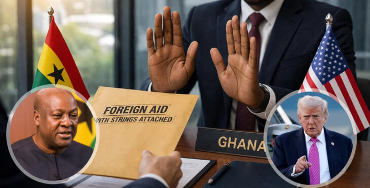 Ghana rejects a $109 million US health aid deal over concerns about sensitive data sharing, raising issues of privacy, sovereignty, and international cooperation.