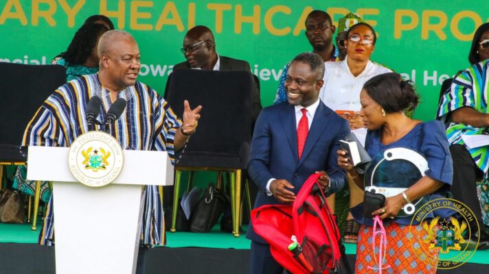 HEALTH UPDATE: Health Minister Launches Free Primary Healthcare Policy in Oti Region