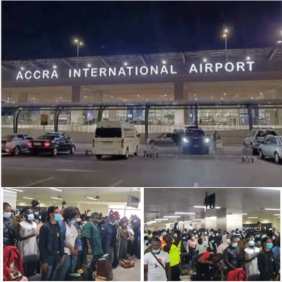 First Batch of Ghanaians