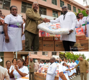 President Supports Healthcare Facility